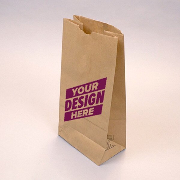 Custom-Printed Natural Kraft 16-lb